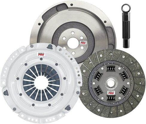 مجموعة قابض Clutchmaxpro OEM Heavy Duty مع دولاب الموازنة متوافقة مع 2005-2010 Chevrolet Cobalt 2006-2011 HHR 2007-2010 Pontiac G5 2005-2006 Pursuit 2.2L 2.4L (CP04218HDFW-CK) in Kuwait