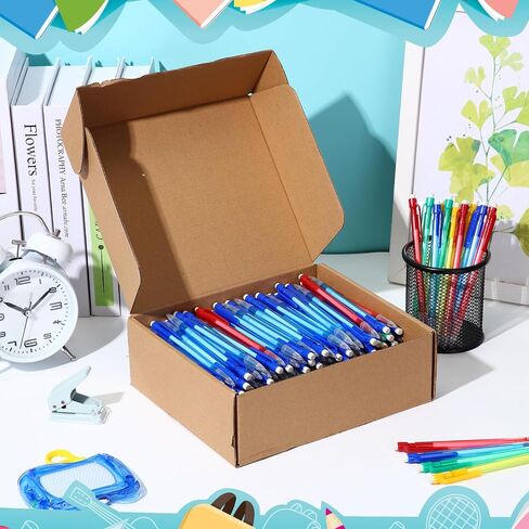 200 Pcs 0.7mm Mechanical Pencils with Eraser Bulk, Operation Christmas Items Colorful Mechanical Pencil 0.7mm for Office Classroom School Student Writing Drawing Sketching Supplies, 5 Color in Kuwait