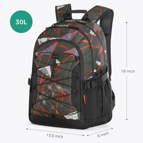 Choco Mocha Backpack for Boys, School Backpack for Teen Boys Kids Large Bookbag 17.5 Inch, Blue in Kuwait