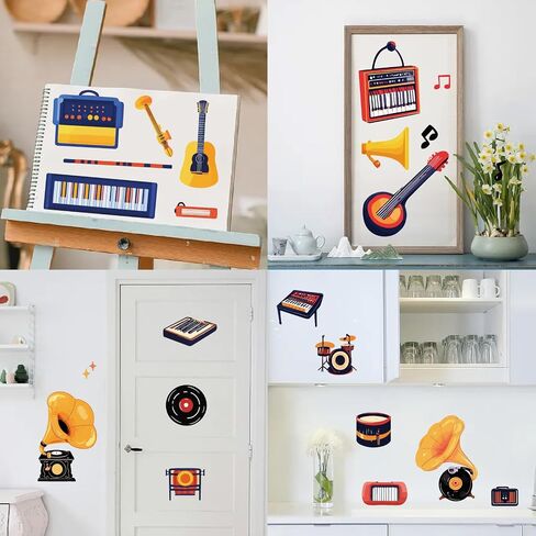 Craspire 8 Sheets 8 Styles Book Window Stickers Boho Books Window Clings Probroof Proforming Window Window Peel and Stick Glass Wall Decoration for Home Bedroom Room Library 5.7x7.87 in Saudi Arabia