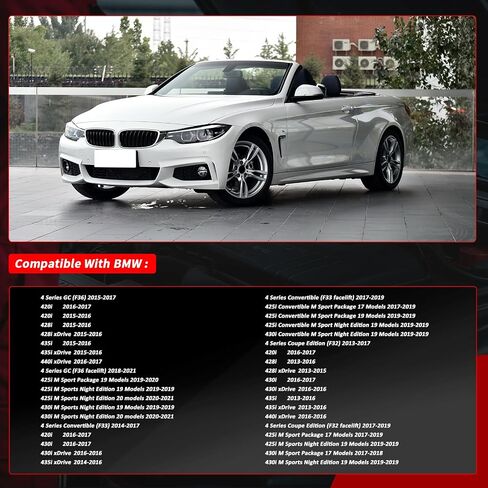 51118054503 الوفير الأمامي الشبكة السفلى 2013-2021 متوافق مع BMW 420i 428i 430i 435i 440i M4 F36 F33 F32 F83 PEAT# 51118054503 BM4002120 in Saudi Arabia