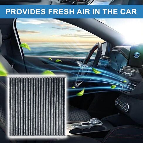 Filter Cabin Air Filter لـ Allure ، Cascada ، Encore ، Lacrosse ، Regal ، Verano ، ELR ، SRX ، Cruze ، Malibu ، Orlando ، Sonic ، Spark ، Trax.replacement for CF197 ، CF199 ، CF202 ، CF181 ، CF176 ، CF-247 in Saudi Arabia