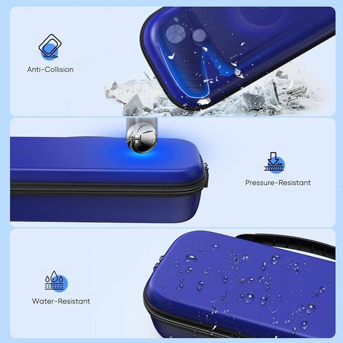 8 in 1 Accessoris Kit Compatible with Playstation Portal, Hard EVA Carry Case for Ps Portal, Soft Silicone Protective Cover, 2 HD Pack Screen Protector with 4 Thumb Grip for Ps Portal Case in Kuwait