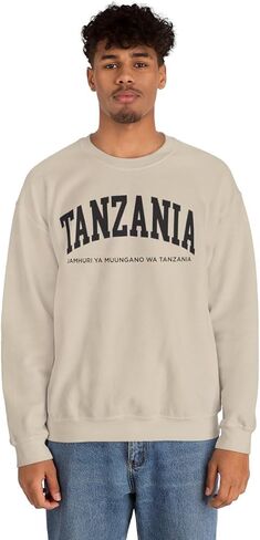 Tanzania Adult Unisex Crewneck Sweatshirt in Saudi Arabia