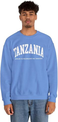 Tanzania Adult Unisex Crewneck Sweatshirt in Saudi Arabia