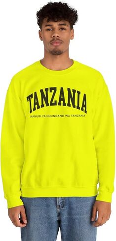 Tanzania Adult Unisex Crewneck Sweatshirt in Saudi Arabia