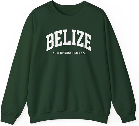 Belize Adult Unisex Crewneck Sweatshirt in Saudi Arabia