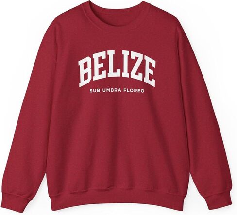Belize Adult Unisex Crewneck Sweatshirt in Saudi Arabia