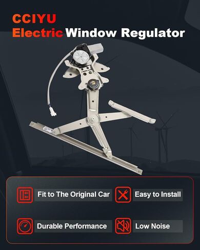 cciyu Power Window Regulator With Motor Replacement for 1998-2002 for Chevrolet for Prizm,1998-2002 for Toyota Corolla Front Right Passenger Side in Saudi Arabia