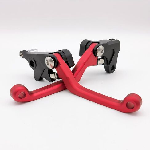 Dirt Bike CNC Pivot Black Brake Clutch Levers Adjustable Compatible with KLX140 2008-2022 | KLX140L 2008-2022 | KLX140G 2017-2022 | KLX140R KLX140RF 2021-2024 (Black) in Saudi Arabia