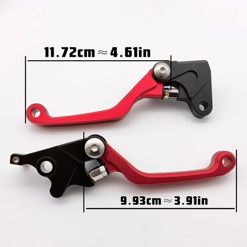 Dirt Bike CNC Pivot Black Brake Clutch Levers Adjustable Compatible with KLX140 2008-2022 | KLX140L 2008-2022 | KLX140G 2017-2022 | KLX140R KLX140RF 2021-2024 (Black) in Saudi Arabia