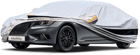 Sedan Car Cover Custom Fit Pontiac Grand Prix 1978-2009, Car Cover Waterproof All Weather for Automobiles, Sun Rain Dust UV Protection. in Kuwait
