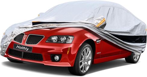 Sedan Car Cover Custom Fit Pontiac Grand Prix 1978-2009, Car Cover Waterproof All Weather for Automobiles, Sun Rain Dust UV Protection. in Kuwait