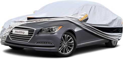Sedan Car Cover Custom Fit Pontiac Grand Prix 1978-2009, Car Cover Waterproof All Weather for Automobiles, Sun Rain Dust UV Protection. in Kuwait