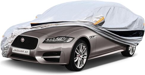 Sedan Car Cover Custom Fit Pontiac Grand Prix 1978-2009, Car Cover Waterproof All Weather for Automobiles, Sun Rain Dust UV Protection. in Kuwait