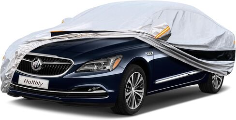 Sedan Car Cover Custom Fit Pontiac Grand Prix 1978-2009, Car Cover Waterproof All Weather for Automobiles, Sun Rain Dust UV Protection. in Kuwait