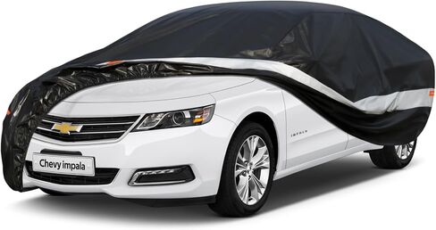 Sedan Car Cover Custom Fit Pontiac Grand Prix 1978-2009, Car Cover Waterproof All Weather for Automobiles, Sun Rain Dust UV Protection. in Kuwait