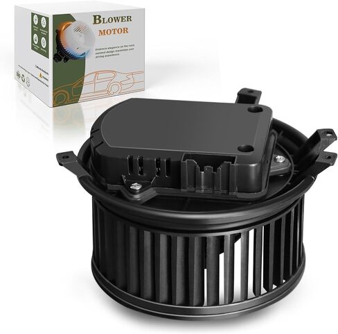 محرك منفاخ سخان AC مع المقاوم - متوافق مع Cadillac XTS 2013-2019 ، Chevy Impala 2014-2020 - Motor Fan# 700346 ، Brushless in Saudi Arabia
