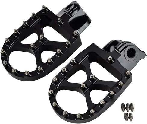 دواسات القدم قدم المسندات الأوتاد مسند قدم مناسب لـ Husqvarna te Fe TC FC FS TX FX 125 250 300 350 449 450 480 501 510 610 2003-2013 2012 2011 (COLOR: Blue) in Saudi Arabia