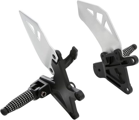 TCMT Front Footpegs Rests W/Brackets Fit For Kawasaki Ninja ZX10R ZX-10R 2011-2020 in Saudi Arabia