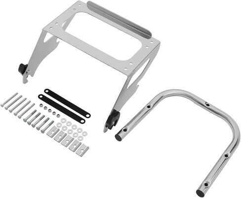 TCMT Solo Tour Pack Luggage Rack Mount Fits For Harley Touring Road King FLHT FLHX FLTR Road Glide 1997-2008 Street Glide FLHX 2006-2008 Electra Glide Standard FLHT 1997-2008 in Saudi Arabia