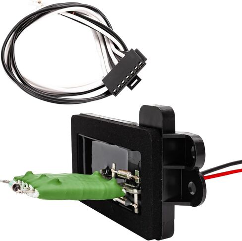 طقم مقاوم محرك منفاخ AC مع تسخير - يحل محل 89019088 ، 973-405 ، 15-81086 ، 22807123 - متوافق مع مركبات Chevy و GMC & Caddy - Silverado و Tahoe و Suburban & More - Heater/HVAC Blower in Saudi Arabia