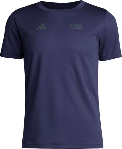 adidas Kids' San Diego FC Pre-Game Short Sleeve T-Shirt in Saudi Arabia