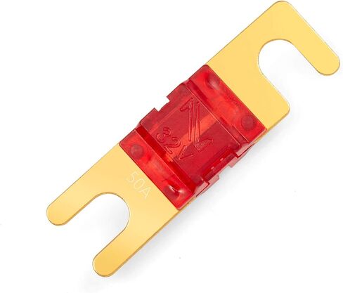 Chanzon 5pcs 100a AFS Mini ANL (MANL) FUSE COLL COLL CASING GOLD FUSES 32V 100 AMP in Saudi Arabia
