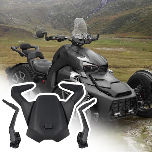 A & UTV PRO Passenger Seat with Foot Pegs for Can-Am Ryker All Model, Rear Passenger Seat for Ryker Accessories, Replace OEM#219400842(Max Mount 219400800 Required) in Saudi Arabia
