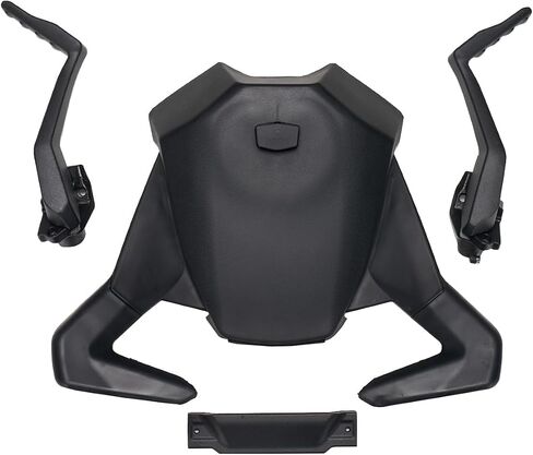 A & UTV PRO Passenger Seat with Foot Pegs for Can-Am Ryker All Model, Rear Passenger Seat for Ryker Accessories, Replace OEM#219400842(Max Mount 219400800 Required) in Saudi Arabia