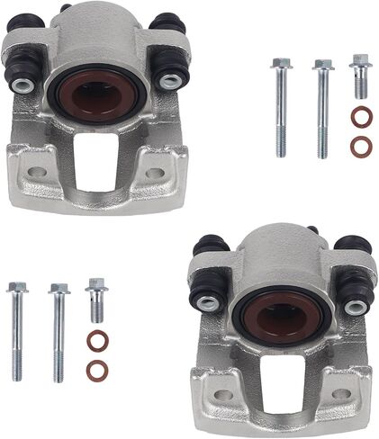 Autoround 192948 192949 Rear Brake Caliper without Bracket Assembly Compatible with Nissan Armada 2005-2015/ Pathfinder Armada 2004/ Titan 2004-2015, Infiniti QX56 2004-2010, Driver Passenger Side in Saudi Arabia