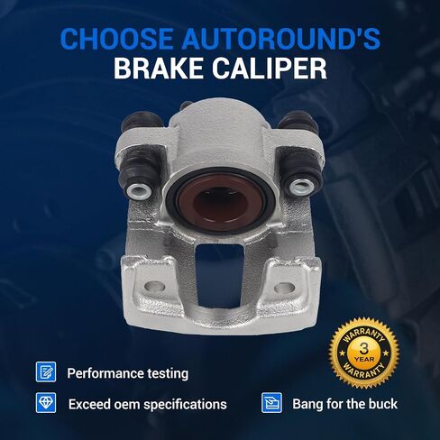 Autoround 192948 192949 Rear Brake Caliper without Bracket Assembly Compatible with Nissan Armada 2005-2015/ Pathfinder Armada 2004/ Titan 2004-2015, Infiniti QX56 2004-2010, Driver Passenger Side in Saudi Arabia