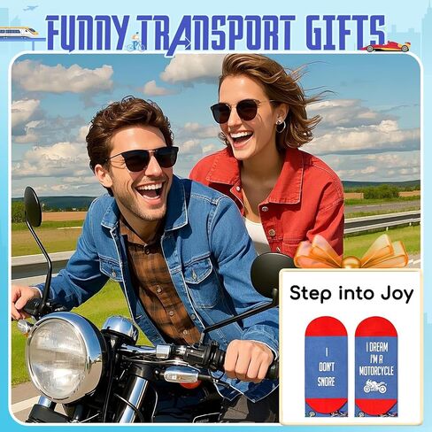 HAPPYPOP Funny Train Gifts for Men Adults Teens - Railroad Gifts for Train Enthusiasts Lovers Train Collector, Train Socks, Railroad Socks for Men in Saudi Arabia