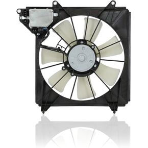 A/C Condenser Fan Assembly - Cooling Direct Compatible/Replacement for 38615R9PA01 14-20 Acura RLX With Controller Unit - Right Hand Side in Saudi Arabia
