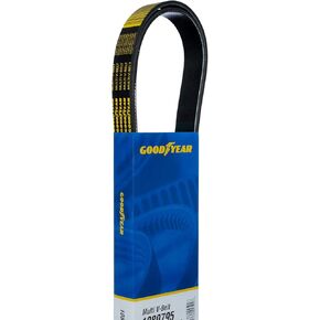 Goodyear Belts 1080810 Serpentine Belt, 8-Rib, 81" Length for 1994-2023 for 2011-2011 Blue Bird & 2008-2009 Chevrolet & 1994-2002 Dodge & 2013 in Kuwait