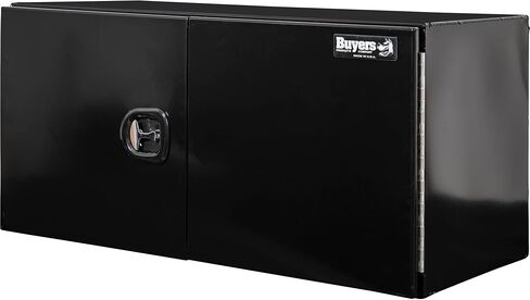 Buyers Products - 1705835 Underbody Truck Tool Box with Barn Door, Black Smooth Aluminum, 24 x 24 x 36 Inches in Saudi Arabia