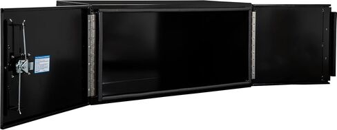 Buyers Products - 1705835 Underbody Truck Tool Box with Barn Door, Black Smooth Aluminum, 24 x 24 x 36 Inches in Saudi Arabia