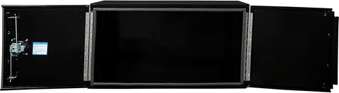 Buyers Products - 1705835 Underbody Truck Tool Box with Barn Door, Black Smooth Aluminum, 24 x 24 x 36 Inches in Saudi Arabia