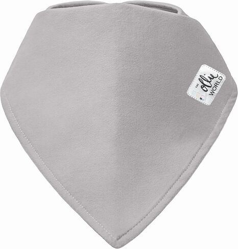 The Ollie World Bandana Bib - Custom Moisture-Wicking Fabric - Newborn- Adjustable Snap (1-pack)-Oeko-Tex Standard 100 in Kuwait