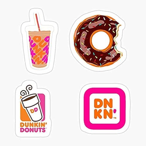 Damelio Coffee Charli Iced Dunking Donts Dunkin Sticker Decal Vinyl - Peel و Nots in Kuwait
