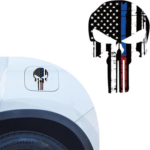 1 PC American Flag Tailgate Decal, Vinyl American Flag Stickers for Trucks, Universal US Flag Car Sticker for Most Car, Trucks, SUVs (Black) in Saudi Arabia