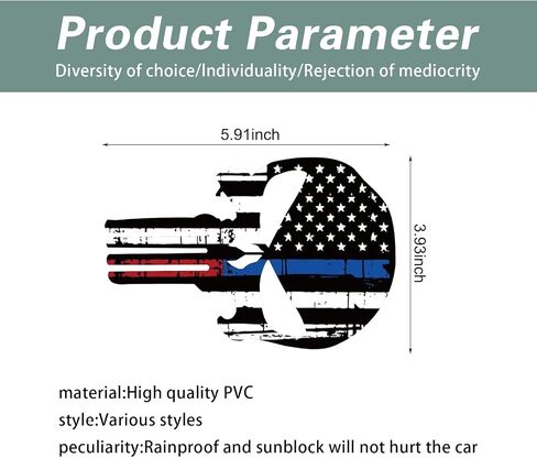1 PC American Flag Tailgate Decal, Vinyl American Flag Stickers for Trucks, Universal US Flag Car Sticker for Most Car, Trucks, SUVs (Black) in Saudi Arabia