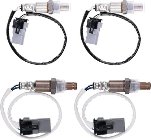 4pcs مستشعر الأكسجين 12659516 Opstream 12657188 أسفل مجرى 2014-2017 Chevy Silverado 1500/Suburban/Tahoe ، لعام 2014-2017 GMC Sierra 1500/Yukon XL ، لعام 2015-2018 Cadillac escalade.reolace in Saudi Arabia