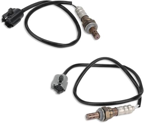 JDMON 2PCS Oxygen O2 Sensor Upstream Downstream Replacement for 1996-1999 Jeep Cherokee, Grand Cherokee, Wrangler L6 4.0L Compatible with 234-4076, 2344076, 234-4078, 2344078 in Saudi Arabia