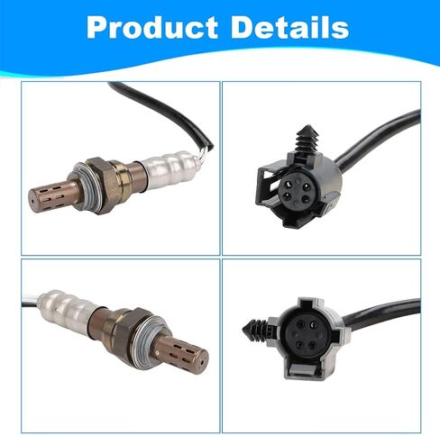 JDMON 2PCS Oxygen O2 Sensor Upstream Downstream Replacement for 1996-1999 Jeep Cherokee, Grand Cherokee, Wrangler L6 4.0L Compatible with 234-4076, 2344076, 234-4078, 2344078 in Saudi Arabia