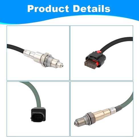 مستشعر JDMON 2PCS O2 مستشعر الأوكسجين في اتجاه المصب لعام 2014-2020 Ford Fusion 1.5L L4 Turbocharged مع 234-5172 ، 234-8039 in Saudi Arabia