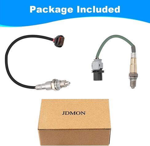 مستشعر JDMON 2PCS O2 مستشعر الأوكسجين في اتجاه المصب لعام 2014-2020 Ford Fusion 1.5L L4 Turbocharged مع 234-5172 ، 234-8039 in Saudi Arabia