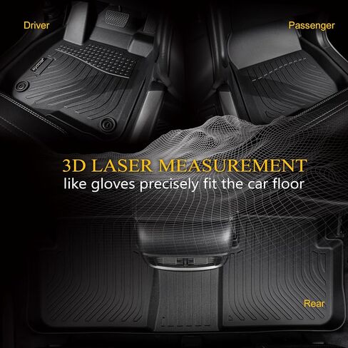 Jenofa-Floor Mats for Subaru WRX & WRX STi 2015-2021 Floor Liner Waterproof All Weather Car Mats Custom Fit Subaru WRX STi Durable Car Mat for WRX Accessories Black in Kuwait