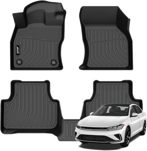 Jenofa-Floor Mats for Subaru WRX & WRX STi 2015-2021 Floor Liner Waterproof All Weather Car Mats Custom Fit Subaru WRX STi Durable Car Mat for WRX Accessories Black in Kuwait