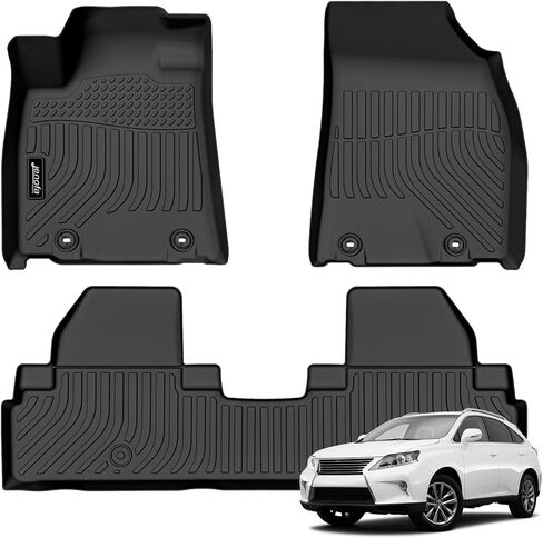 Jenofa-Floor Mats for Subaru WRX & WRX STi 2015-2021 Floor Liner Waterproof All Weather Car Mats Custom Fit Subaru WRX STi Durable Car Mat for WRX Accessories Black in Kuwait